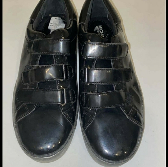 Michael Kors Craig  Black Patent Logo Fashion - Picture 4 of 9